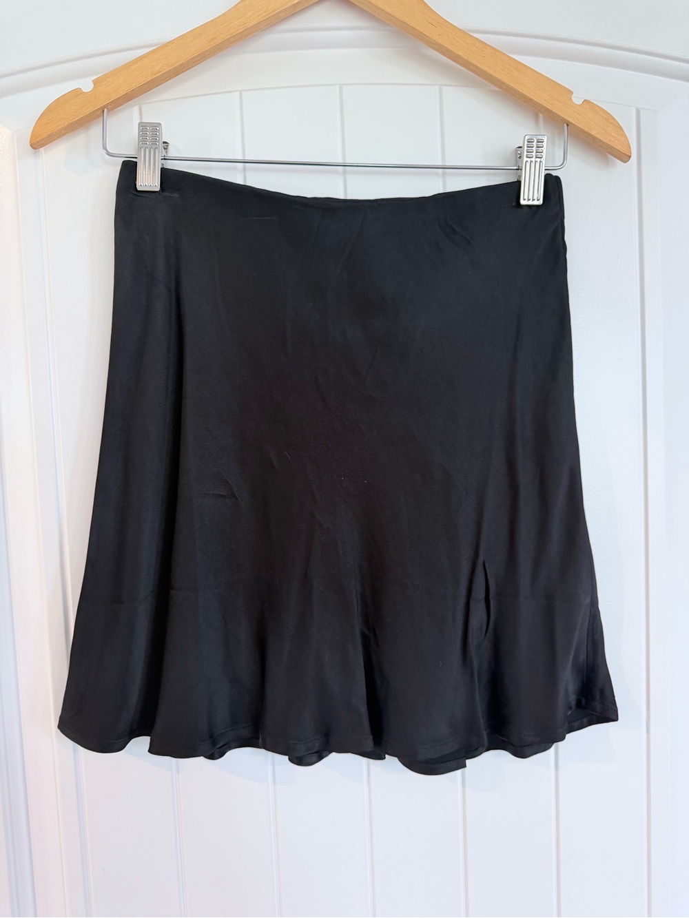 Anthropologie Black Circle Skirt XS NWOT